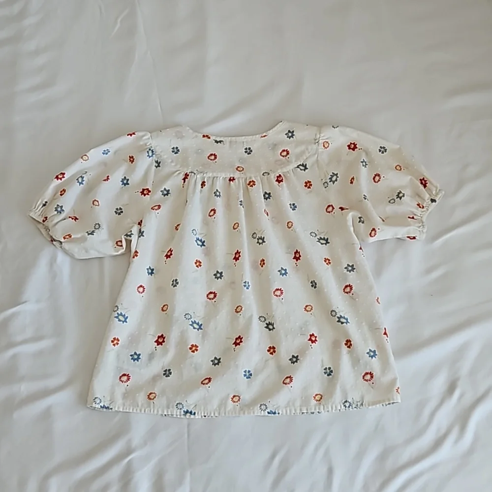 Madewell Prose Shirt in Dotted Floral Heyday Size XS - Picture 7 of 9